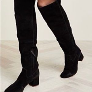 Madewell suede Walker over-the-knee boot, size 8.5